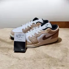 Nike Air Jordan 1 Low エレファント ホワイト/ベージュ