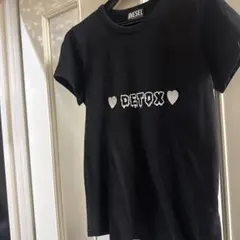 DIESEL ディーゼル DETOX Tシャツ ブラック