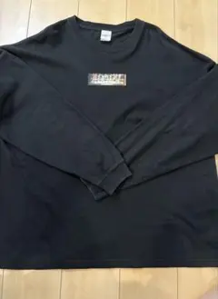 A.D.D.I.C.T. ブラック 長袖カットソー L