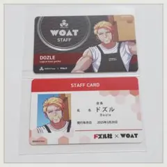 ドズル　購入特典ミニカード　WOAT