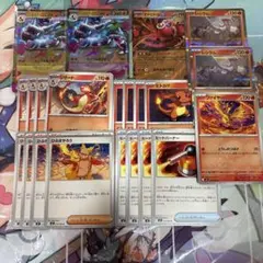 インフェルノX メガリザードンX デッキパーツ