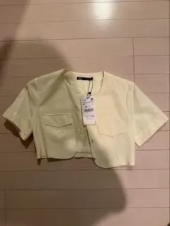 ZARA クロップドジャケット XS