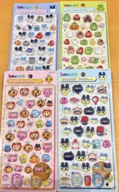 《正規品》本日17時まで‼️たまごっち ボンボンドロップシール 4枚セット