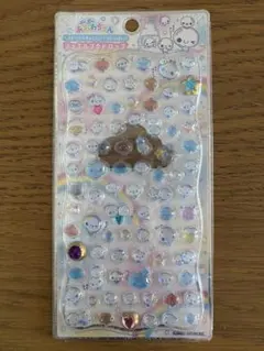 あわわちゃん　ジュエルプチドロップシール