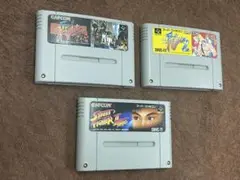 動作確認済み　3本セット　ファイナルファイト　ストリートファイター2