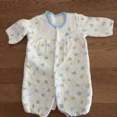 ベビー服　長袖ロンパース　キルト　50㎝　60㎝