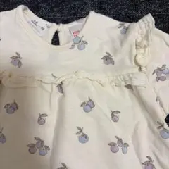 ザラベビー　果物プリント　長袖トップス 3-6ヶ月