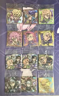 ジョジョの奇妙な冒険 5部 にふぉるめーしょん 12枚セット