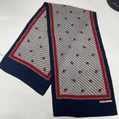 ★CELINE ロープ ベルト 柄 レトロ シルク スカーフ F16★のサムネイル