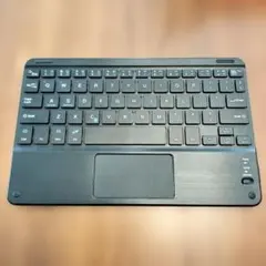 ワイヤレスキーボード Bluetooth タッチパッド付き