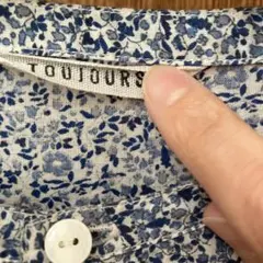 TOUJOURS 花柄 半袖 ロングワンピースのサムネイル