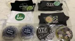 ツキウサ。 Tシャツ ロゴ マネズ 缶バッジ