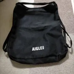 AIGLE ナップザック ブラックのサムネイル