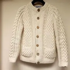 INVERALLAN アイボリー コットンニット 4A