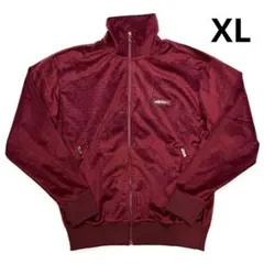 アディダスオリジナルス　モノグラム　XL トラックジャケット シャドーレッド