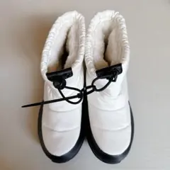 ブーツ　ボア　あったかい　防寒　ホワイト　白　レディース