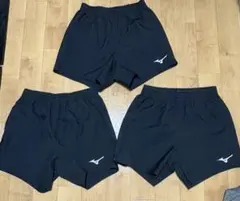 Mizuno 黒 ショートパンツ 3枚セット