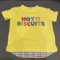 Hot Biscuits イエロー Tシャツ