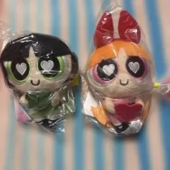 パワーパフガールズ　マスコット　〜ハート〜　ブロッサム　バターカップ