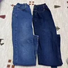 キッズ ストレート 2色セット　130 GU