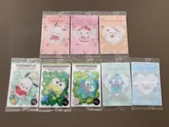 【新品未開封】 サンリオキャラクターズ ウエハース11カード (8枚セット)