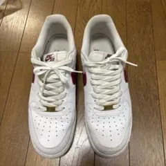 NIKE Air Force 1 White Red スニーカーのサムネイル