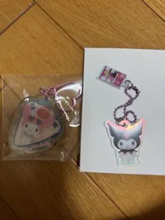サンリオ コンビニ限定 アクリルキーホルダー にじほしキャンディ2 クロミ