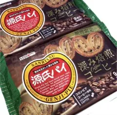 三立製菓 源氏パイ 深み焙煎コーヒー × 2袋セット