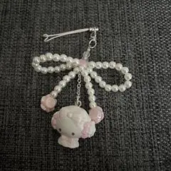 サンリオ ホワイトフリルシリーズ シークレットストラップ こぎみゅん