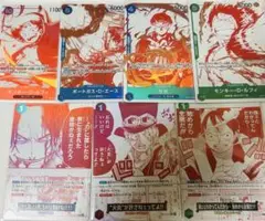 ワンピース 3周年トレジャーキャンペーン 全7種セット