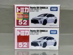 トヨタ 1/63 GRカローラ 初回版+2023年版 2個セット 未開封のサムネイル
