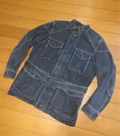 美品 希少 BELSTAFF BLACKPRINCE ブラックデニム モーター