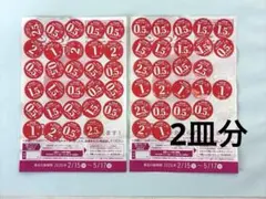 ヤマザキ春のパンまつり　2026 シール60点　お皿2枚分