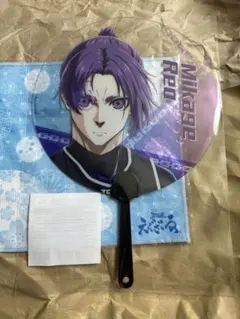 御影玲王 クリアうちわ 劇場版ブルーロック エピソード凪