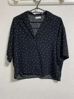 earth music&ecology 襟付き半袖シャツ