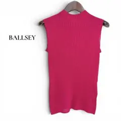 トゥモローランド BALLSEY リブニット ノースリーブ M カシスピンクのサムネイル