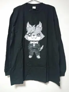 NiaR clothing 長袖 トレーナー カットソー GAOMARU 狼