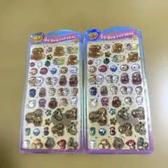 なっとうちゃん ポップシール 2枚セット
