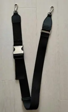 バッグ用ナイロン製ブラックストラップ