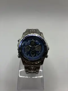 稼働品】シチズン プロマスター デジアナ C450 アラームクロノグラフ 