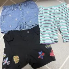 Little Weekend チマジロ　ハーフパンツ　100サイズ