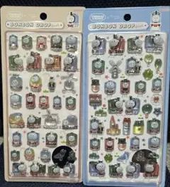 きかんしゃトーマス ボンボンドロップシール 2枚セットのサムネイル