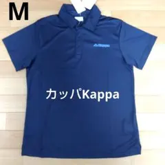 М カッパKappa 新品 レディース 半袖ポロシャツ ネイビーのサムネイル