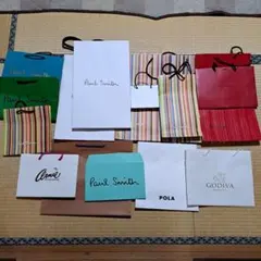 ブランド紙袋セット 15枚 Paul Smith Louis Vuitton他