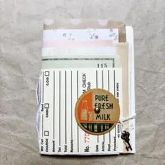 用紙の重なりが美しく使いやすいジャンクジャーナル土台/雑記帳/ポケットサイズ②