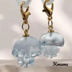 【クラゲ】アンブレラマーカー　クリアチャーム