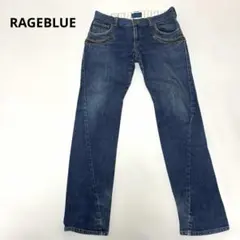 RAGEBLUEデニムパンツ ジップデザイン メンズのサムネイル