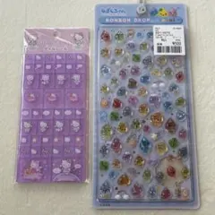 しずくちゃん ボンボンドロップシールミニ、サンリオ ハローキティ タイルシール