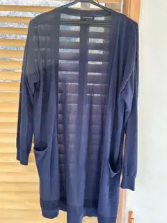 ESPRITMUR ネイビー カーディガン M