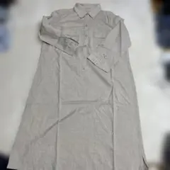 TRANS WORK ロングシャツ ベージュ 40のサムネイル
